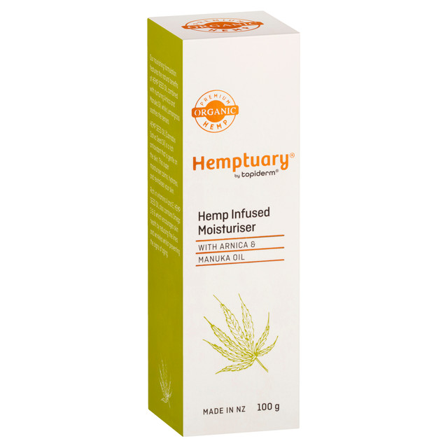 Hemptuary® by Topiderm® Hemp Infused Moisturiser 100g