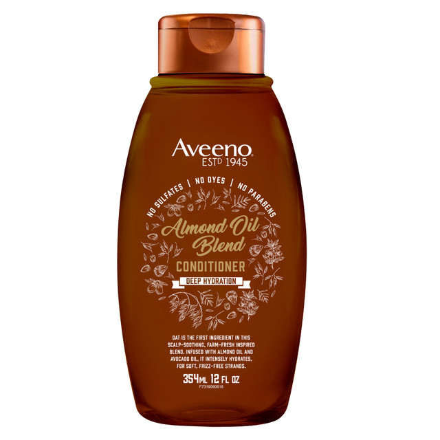 Aveeno Deep Hydration Almond Oil Blend Conditioner For Scalp Soothing & Gentle Cleansing 354mL