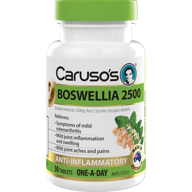 Caruso's Boswellia 2500 Tablets 50