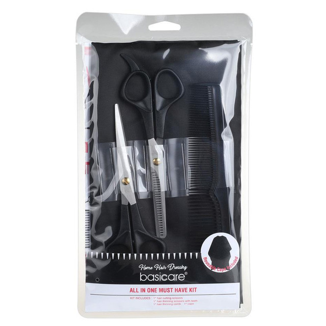 Basicare Home Hairdressing 4 Piece Kit