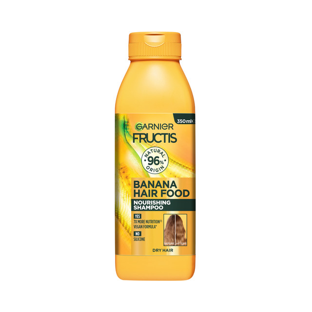 Fructis Hair Food Banana Shampoo for Dry Hair 350ml