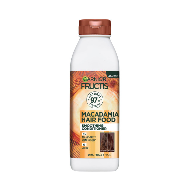 Garnier Fructis Hair Food Macadamia Conditioner for Unruly Hair 350ml