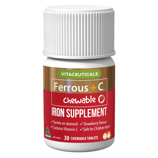 Ferrous+C, Chewable 30 Tablets Ferrous+C, Chewable 30 Tablets