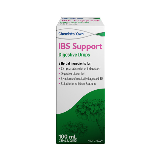 Chemists Own IBS Support Digestive Drops 100ml