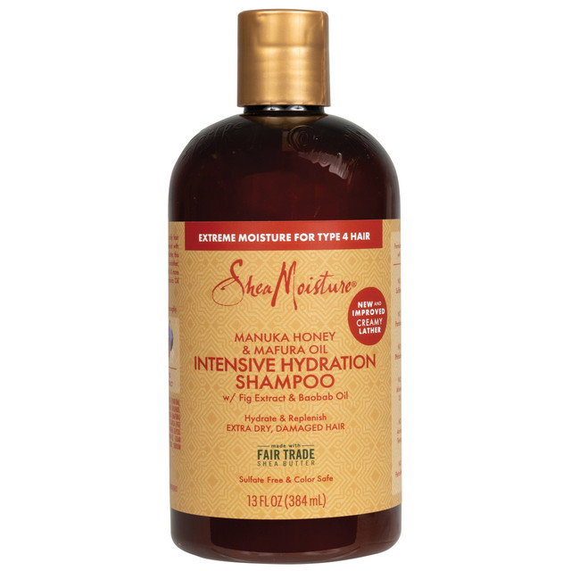 SHEAMOISTURE MANUKA HONEY AND MAFURA OIL INTENSIVE HYDRATION SHAMPOO 384ML