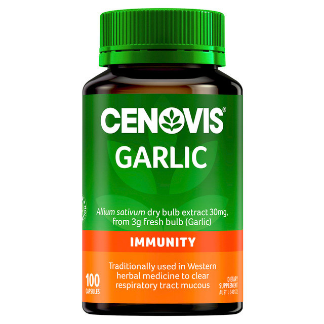 Cenovis Garlic 100 Capsules Cenovis Garlic 100 Capsules