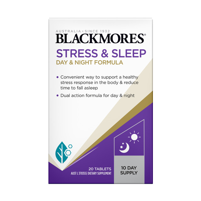 Blackmores Stress & Sleep 20 Tablets Blackmores Stress & Sleep 20 Tablets