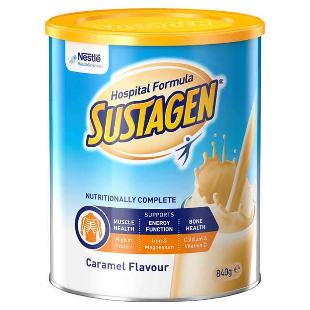 SUSTAGEN® Hospital Formula Caramel 840g Powder Nutritional Supplement