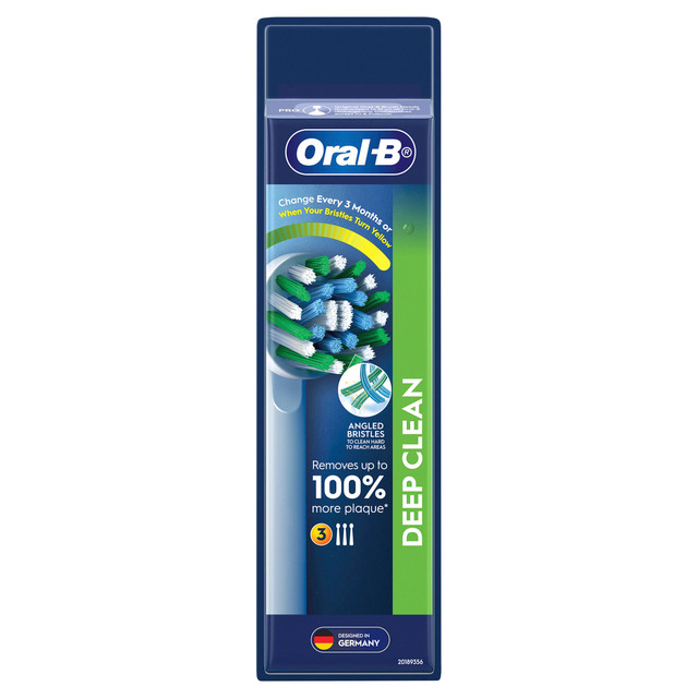 Oral-B Deep Clean Electric Toothbrush Refill, 3 Pack Oral-B Deep Clean Electric Toothbrush Refill, 3 Pack