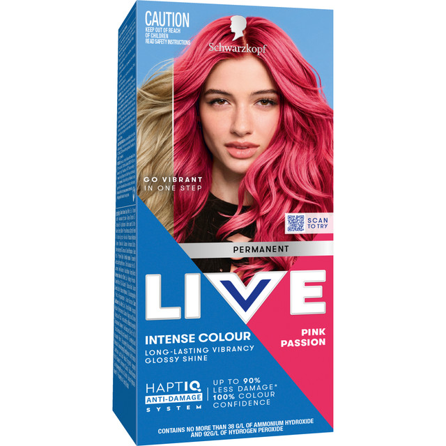Schwarzkopf LIVE Colour Permanent Pink Passion