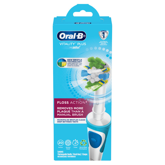 Oral-B Vitality Plus FlossAction Clean Electric Toothbrush Oral-B Vitality Plus FlossAction Clean Electric Toothbrush