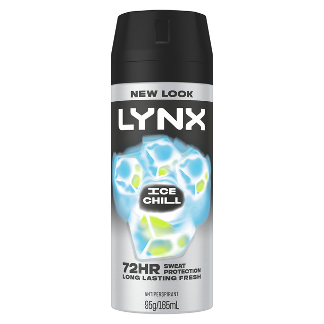 LYNX ANTIPERSPIRANT AEROSOL ICE CHILL 165 ML