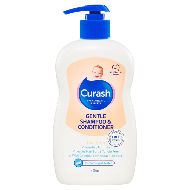 Curash Gentle Shampoo & Conditioner 400mL Curash Gentle Shampoo & Conditioner 400mL