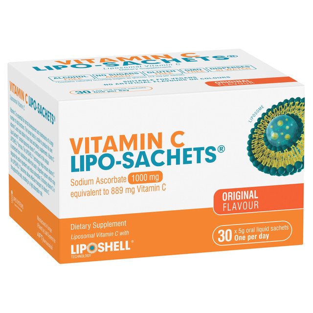 Vitamin C Lipo-Sachets® Original Flavour 30 Sachets x 5g