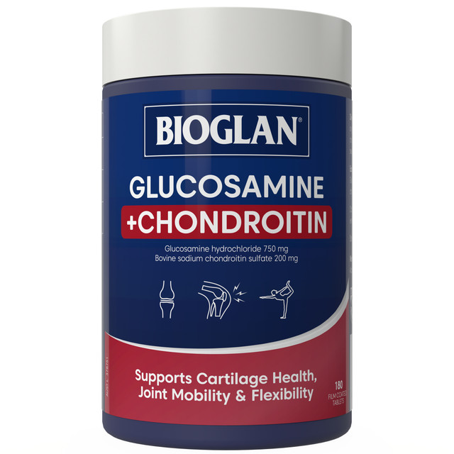 Bioglan Glucosamine + Chondroitin 180 Tablets Bioglan Glucosamine + Chondroitin 180 Tablets