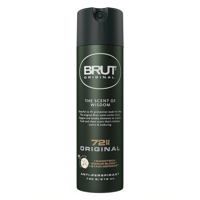 Brut Original 72Hr Anti-Perspirant 212mL