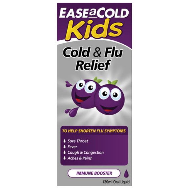Ease a Cold Cold & Flu Relief Immune Booster 120ml