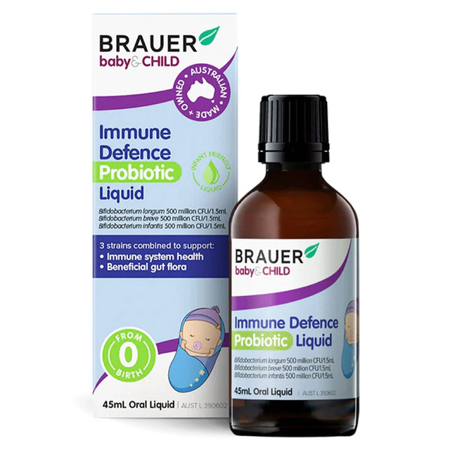 Brauer Baby Immune Defence Probiotic Liquid 45 ml