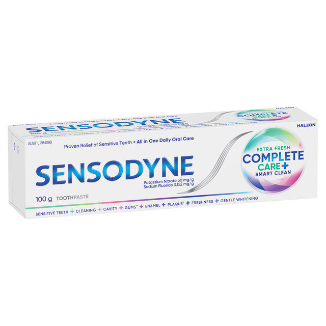 Sensodyne Extra Fresh Complete Care+ Smart Clean 100g Sensodyne Extra Fresh Complete Care+ Smart Clean 100g