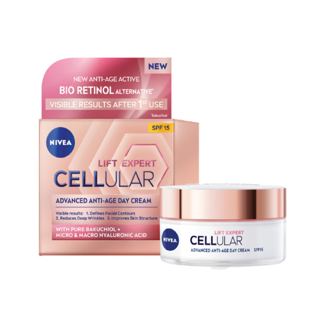 NIVEA Cellular Lift Expert Advanced Anti-Age Day Cream SPF15 NIVEA Cellular Lift Expert Advanced Anti-Age Day Cream SPF15