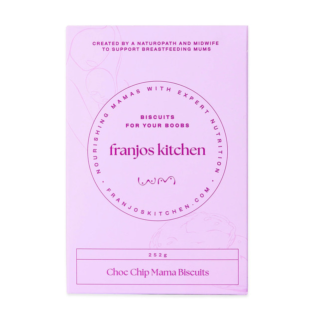 Franjos Kitchen Tanker Toppers Choc Chip Lactation Biscuits