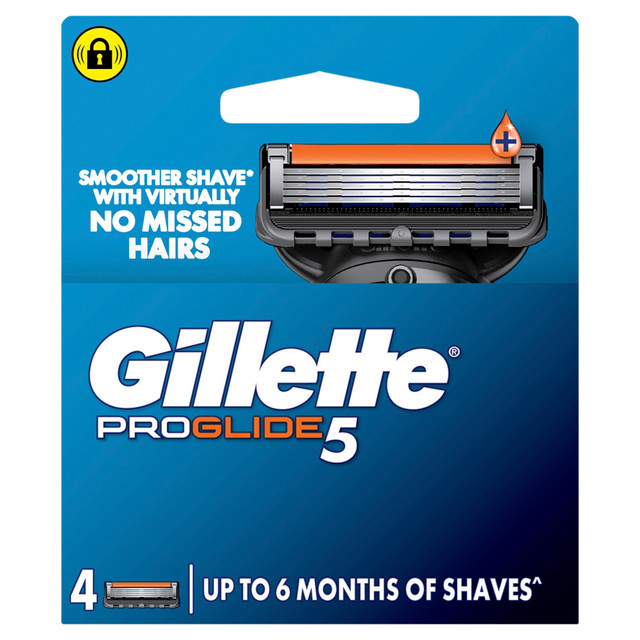 Gillette ProGlide FlexBall Razor Blades Refills, 4 Count, Men's Shave Care