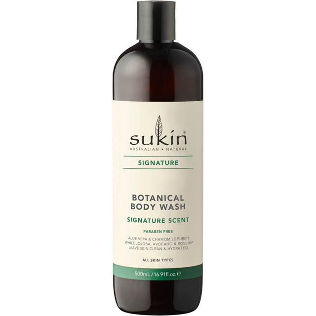 SUKIN SIGNATURE BODY WASH 500ML