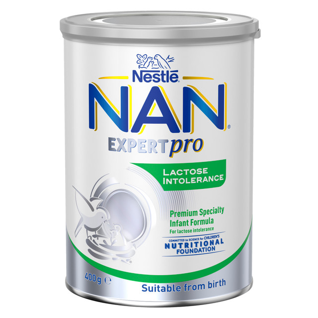 Nestle NAN EXPERTpro Lactose Intolerance Baby Formula From 0-12 Months 400g Nestle NAN EXPERTpro Lactose Intolerance Baby Formula From 0-12 Months 400g