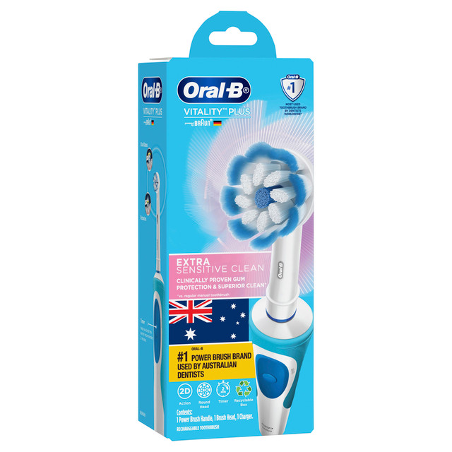 Oral-B Extra Sensitive Clean Vitality Electric Toothbrush Oral-B Extra Sensitive Clean Vitality Electric Toothbrush