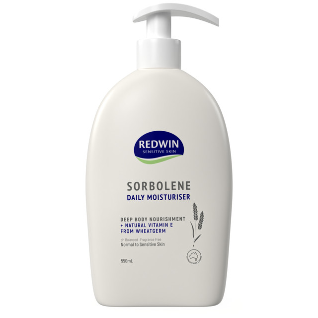 Redwin Sorbolene Moisturiser 550mL