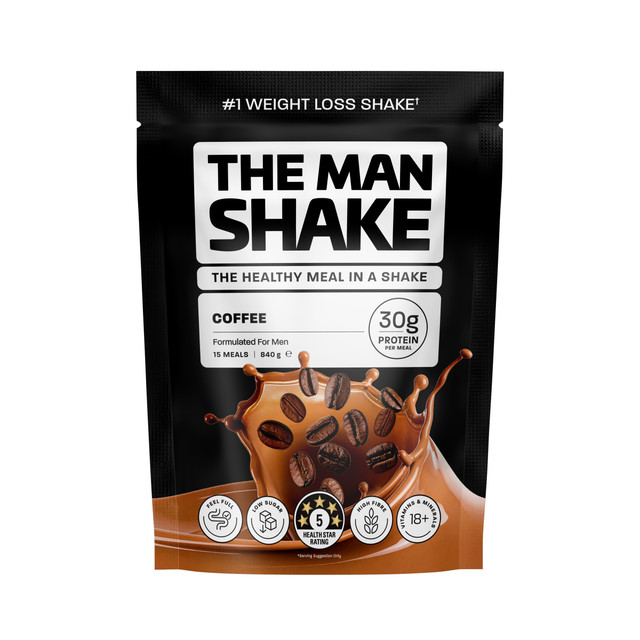 The Man Shake Meal Replacement Coffee 840g