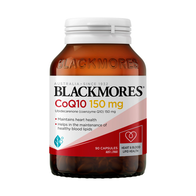 Blackmores CoQ10 150mg 90 Capsules Blackmores CoQ10 150mg 90 Capsules