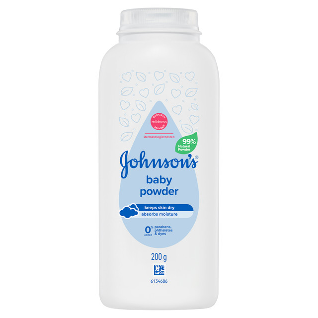 Johnson’s Baby Pure Cornstarch Moisture Absorbing Baby Powder 200g