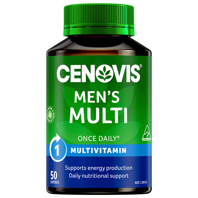 Cenovis Men's Multi 50 Capsules Cenovis Men's Multi 50 Capsules