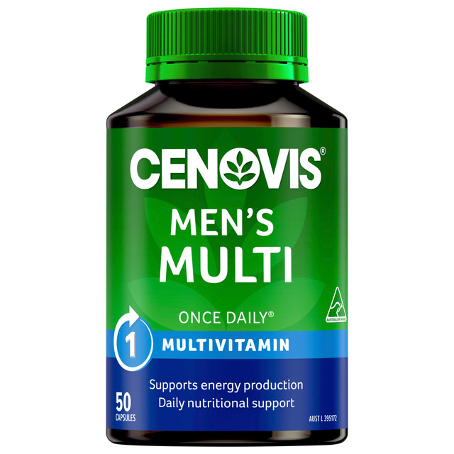 Cenovis Men's Multi 50 Capsules Cenovis Men's Multi 50 Capsules