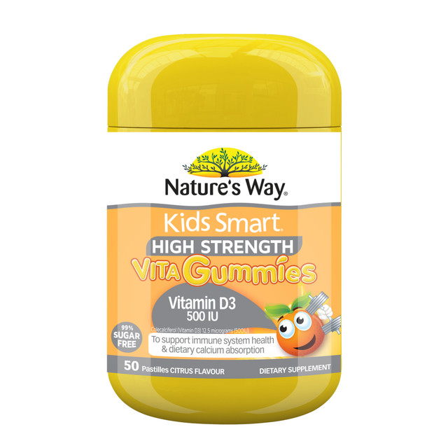 Nature's Way Kids Smart High Strength Vita Gummies Vitamin D3 50s