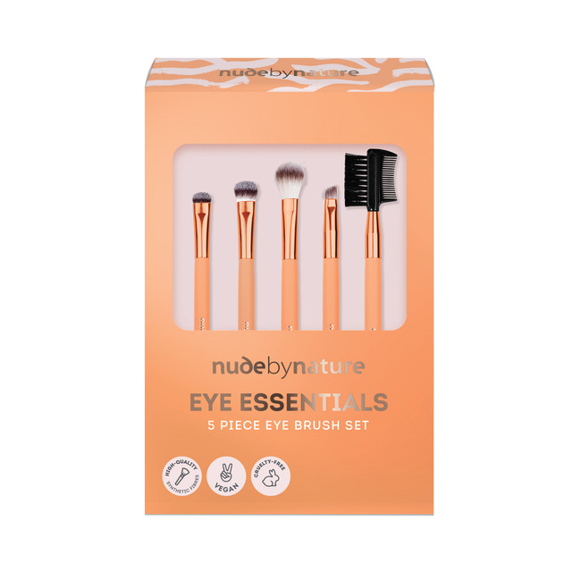 Nude By Nature Eye Essentials 5 Piece Brush Gift Set