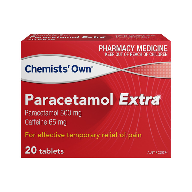 Chemists Own Paracetamol Extra Tablets 20