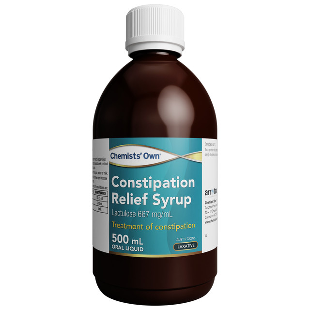 Chemists' Own Constipation Relief Syrup