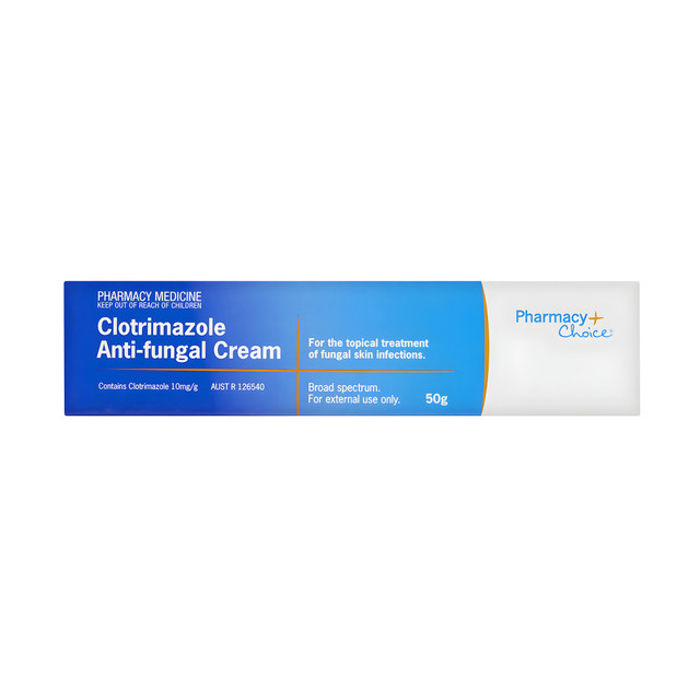 Pharmacy Choice Clotrimazole Antifungal Cream 50g