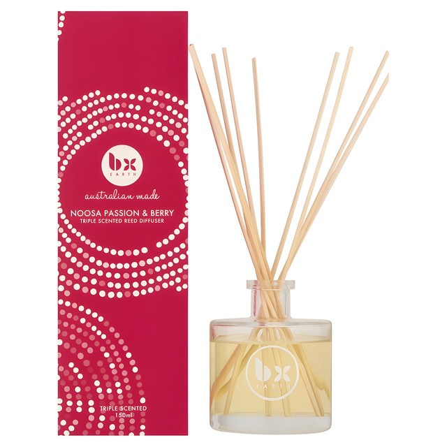 BX Earth Desert Noosa Passion & Berry Triple Scented Reed Diffuser 150ml