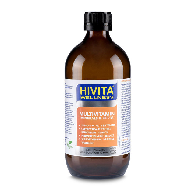 Hivita Multivitamin Minerals and Herbs Oral Liquid 500ml
