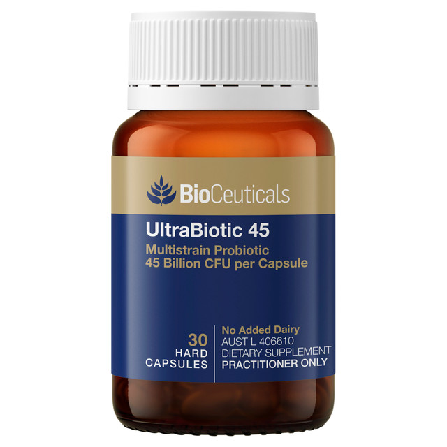 BioCeuticals UltraBiotic 45 30 Hard Capsules BioCeuticals UltraBiotic 45 30 Hard Capsules