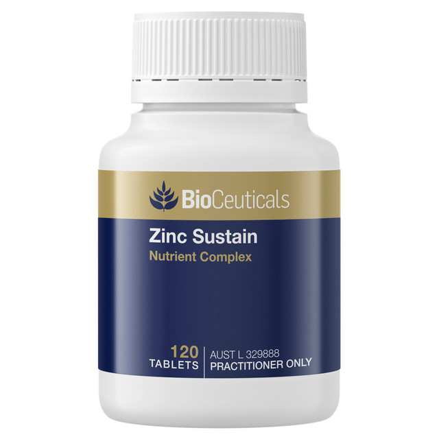 BioCeuticals Zinc Sustain 120 Tablets BioCeuticals Zinc Sustain 120 Tablets