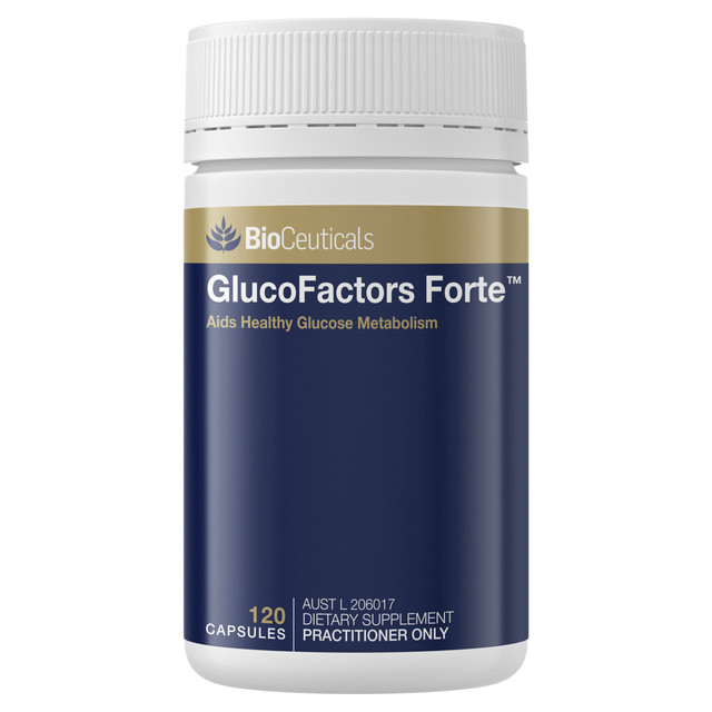 BioCeuticals GlucoFactors Forte™ 120 Capsules BioCeuticals GlucoFactors Forte™ 120 Capsules