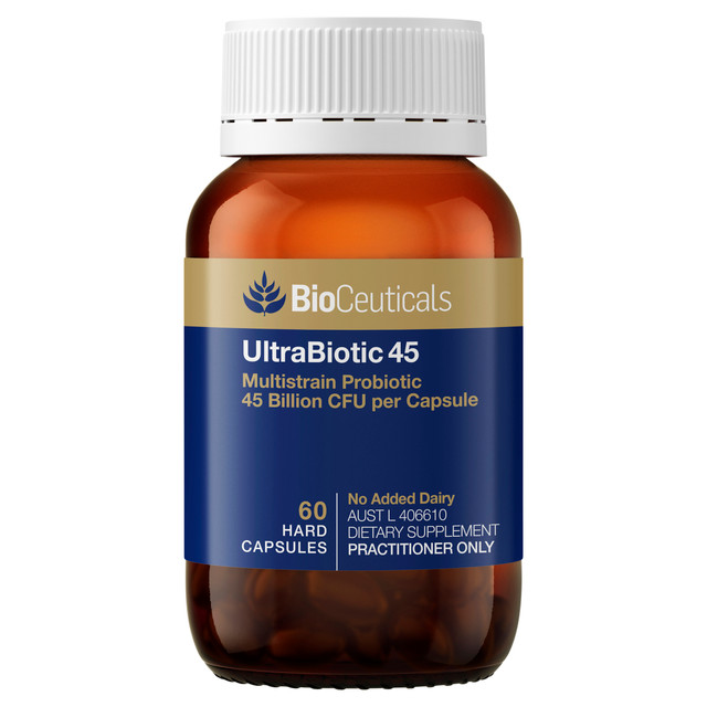 BioCeuticals UltraBiotic 45 60 Hard Capsules BioCeuticals UltraBiotic 45 60 Hard Capsules