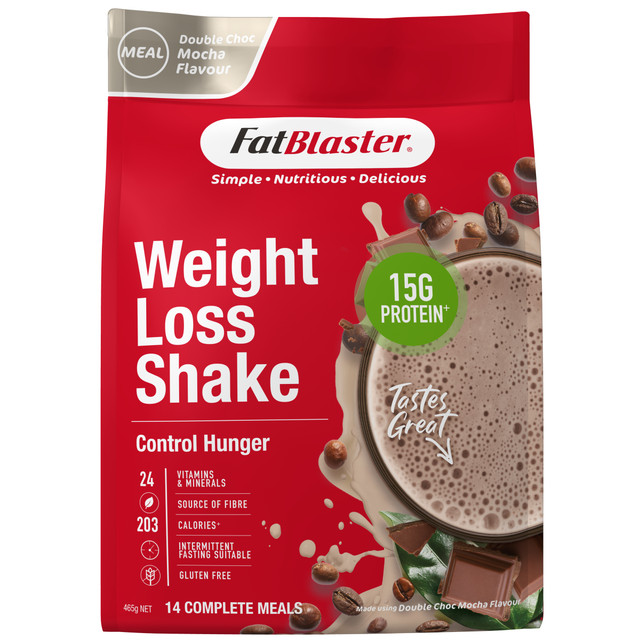 FatBlaster Weight Loss Shake Mocha 465g