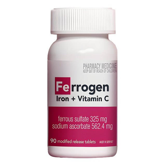 Ferrogen Iron + Vitamin C Tablets 90