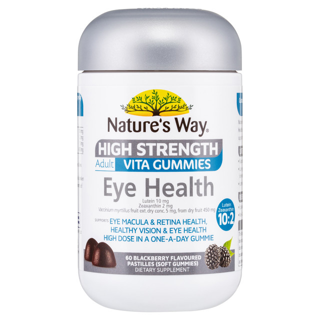 Nature's Way High Strength Adult Vita Gummies Eye Health 60's