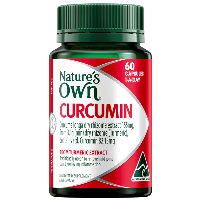 Nature's Own Curcumin - 60 Capsules